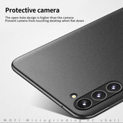 For Samsung Galaxy S23+ 5G MOFI Fandun Series Frosted Ultra-thin PC Hard Phone Case(Black)