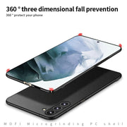 For Samsung Galaxy S23+ 5G MOFI Fandun Series Frosted Ultra-thin PC Hard Phone Case(Red)