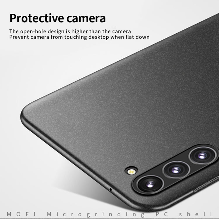 For Samsung Galaxy S23+ 5G MOFI Fandun Series Frosted Ultra-thin PC Hard Phone Case(Red)