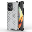 For Realme 10 Pro 5G Honeycomb Phone Case(White) - Realme Cases by PMC TechLife | Online Shopping South Africa | PMC TechLife | Buy Now Pay Later Mobicred