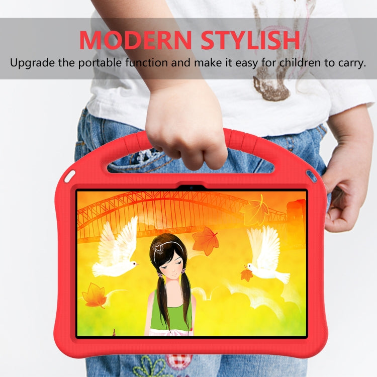For OPPO Pad Air 10.36  2022 EVA Shockproof Tablet Case with Holder(Red)