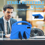 For Huawei Matepad 10.4 2022 EVA Shockproof Tablet Case with Holder(Blue)