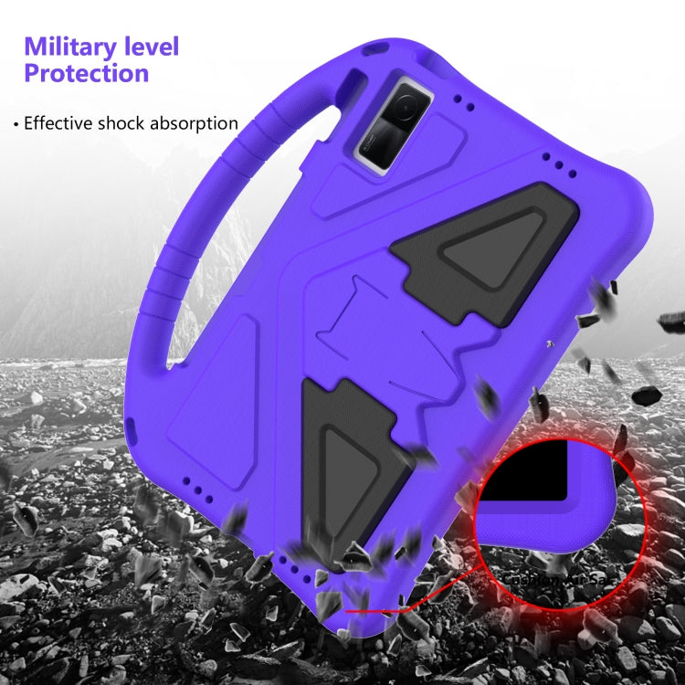 For Huawei Matepad 10.4 2022 EVA Shockproof Tablet Case with Holder(Purple)