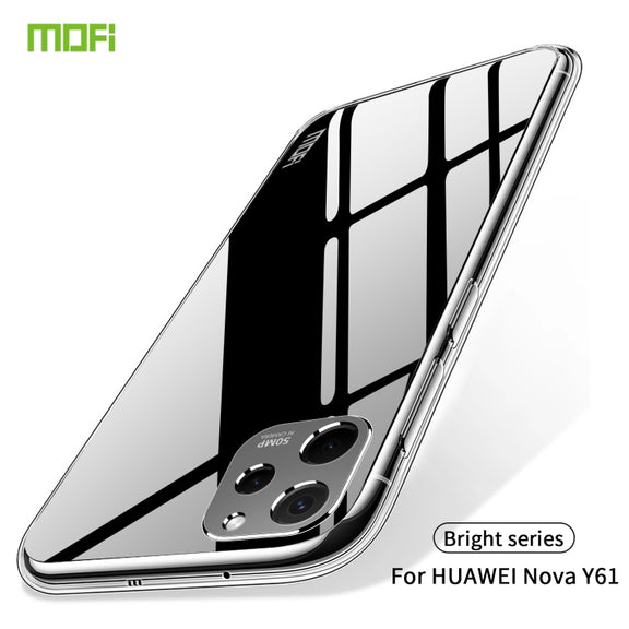 For Huawei Nova Y61 MOFI Ming Series Ultra-thin TPU Phone Case(Transparent)