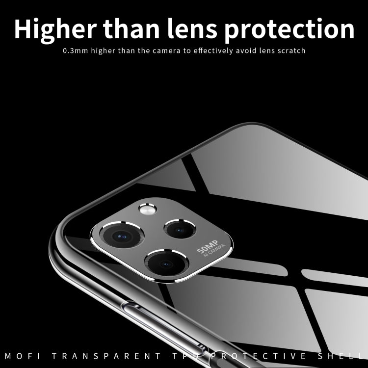 For Huawei Nova Y61 MOFI Ming Series Ultra-thin TPU Phone Case(Transparent)