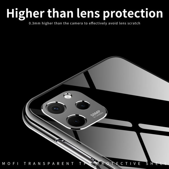 For Huawei Nova Y61 MOFI Ming Series Ultra-thin TPU Phone Case(Transparent)