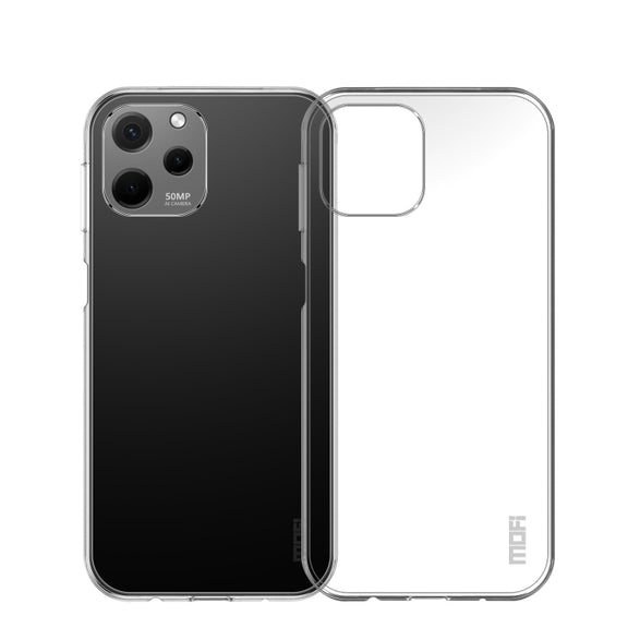 For Huawei Nova Y61 MOFI Ming Series Ultra-thin TPU Phone Case(Transparent)