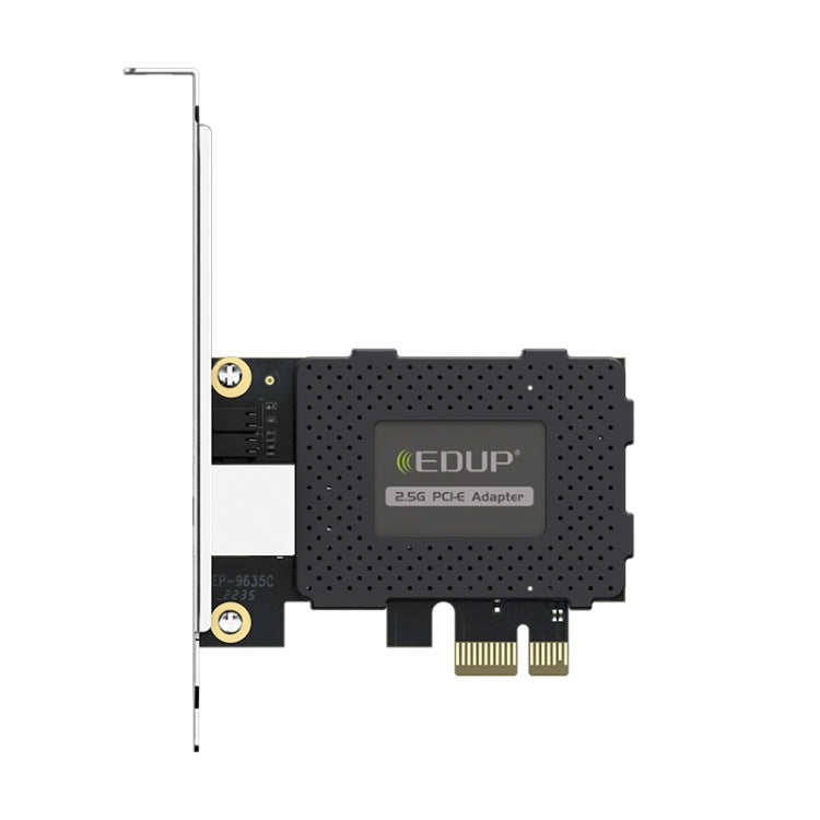 EDUP EP-9635C 2.5Gbps Gigabit Game Wired Network Card 2500M High Speed Internet Port Expansion Desktop PC Adaptive Ethernet Network Adapter