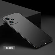 For Xiaomi Redmi Note 12 China MOFI Micro Frosted PC Ultra-thin Hard Case(Black)
