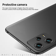For Xiaomi Redmi Note 12 Pro 5G China MOFI Micro Frosted PC Ultra-thin Hard Case(Blue)