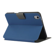 For iPad 2025 / 2022 ENKAY TPU Back Cover Smart Leather Tablet Case with Pen Slot & Holder(Black)