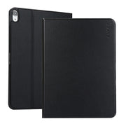 For iPad 2025 / 2022 ENKAY PC Back Cover Smart Leather Tablet Case with Pen Slot & Holder(Black)