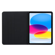 For iPad 2025 / 2022 ENKAY PC Back Cover Smart Leather Tablet Case with Pen Slot & Holder(Purple)