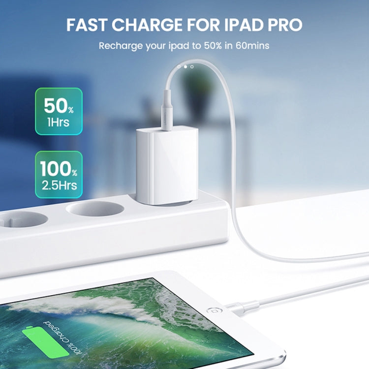 PD11 Mini Single Port PD3.0 USB-C / Type-C 20W Fast Charger for iPhone / iPad Series, US Plug(White)