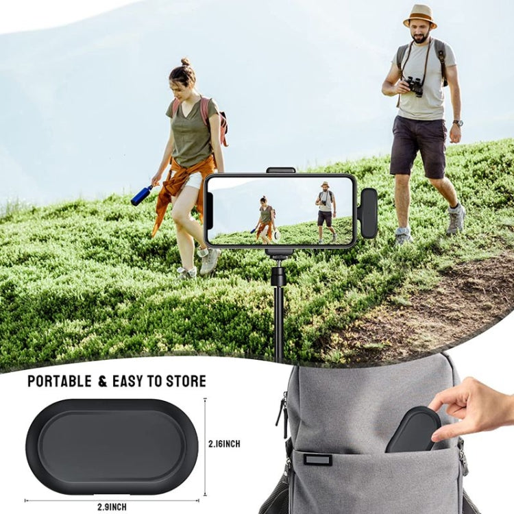 One by Two Wireless Lavalier Microphone Wireless Noise Reduction Microphone with Charging Case, Port: 8 Pin