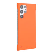 For Samsung Galaxy S23 Ultra 5G ENKAY Matte Frameless Hard PC Case(Orange)