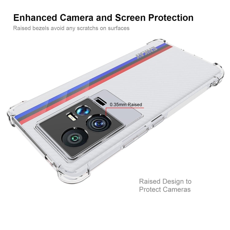 For vivo iQOO 11 5G ENKAY Hat-Prince Transparent TPU Shockproof Phone Case