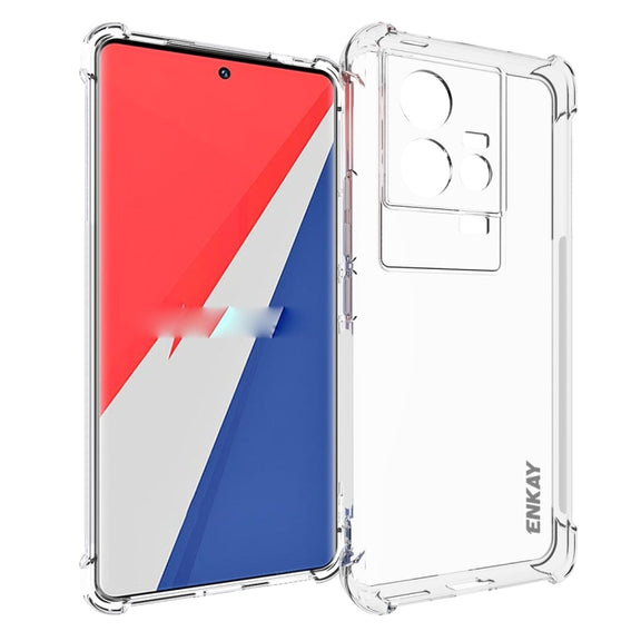 For vivo iQOO 11 5G ENKAY Hat-Prince Transparent TPU Shockproof Phone Case