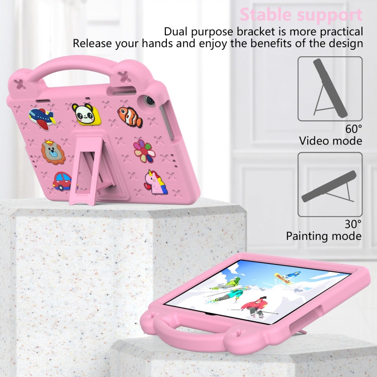For Huawei Enjoy Tablet 2 10.1 Handle Kickstand Children EVA Shockproof Tablet Case(Pink)