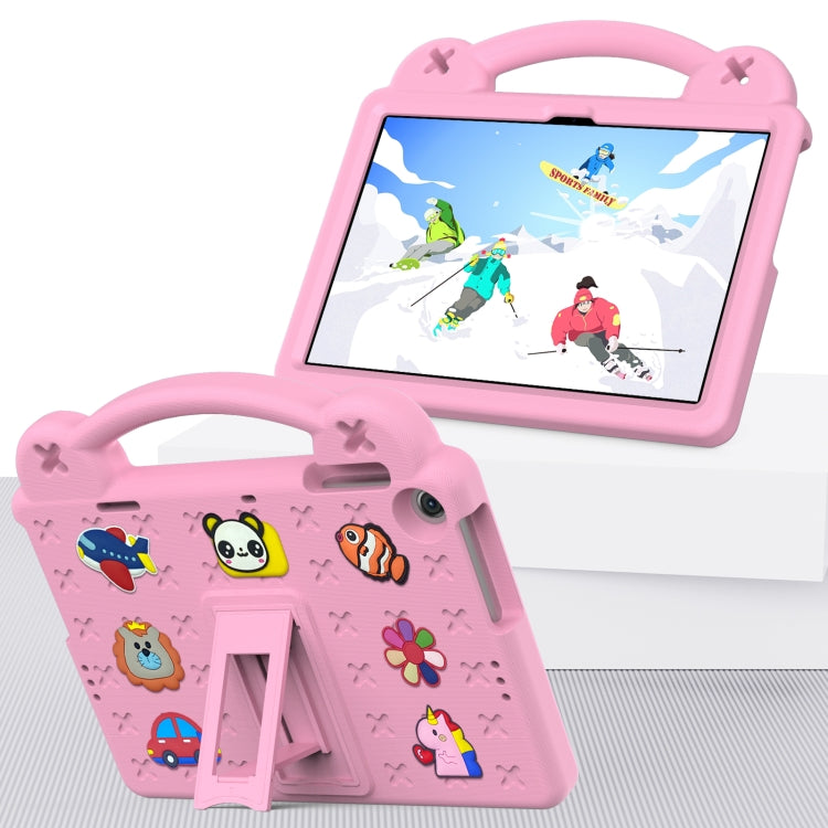 For Huawei Enjoy Tablet 2 10.1 Handle Kickstand Children EVA Shockproof Tablet Case(Pink)
