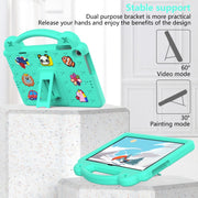 For Huawei Enjoy Tablet 2 10.1 Handle Kickstand Children EVA Shockproof Tablet Case(Mint Green)