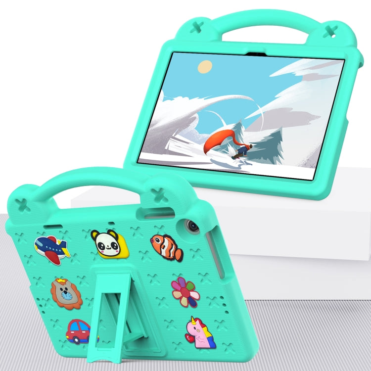 For Huawei Enjoy Tablet 2 10.1 Handle Kickstand Children EVA Shockproof Tablet Case(Mint Green)