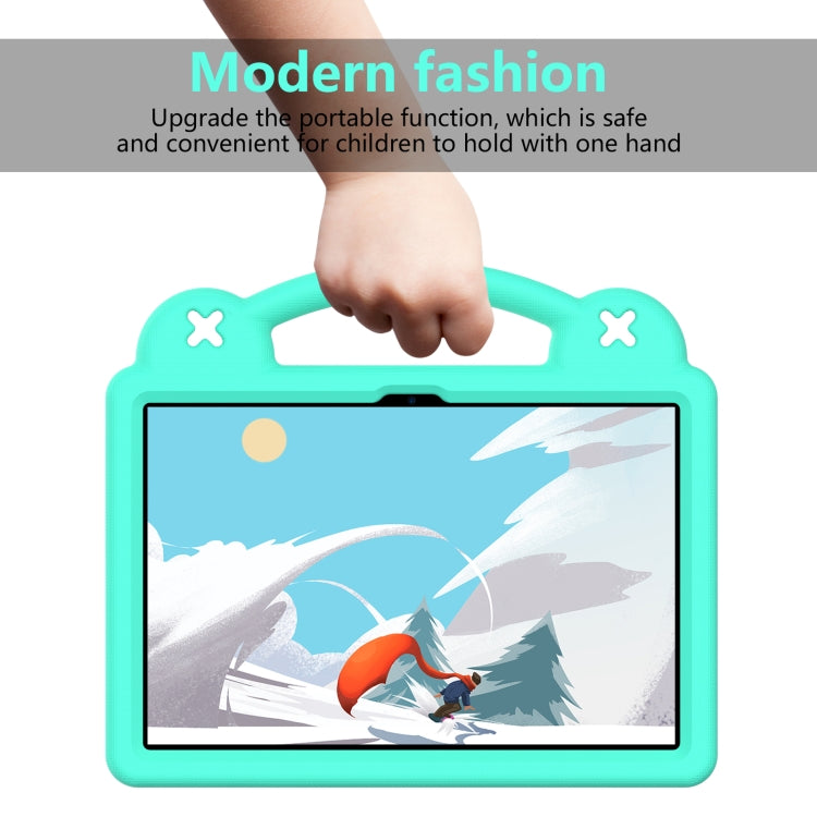 For Huawei Enjoy Tablet 2 10.1 Handle Kickstand Children EVA Shockproof Tablet Case(Mint Green)
