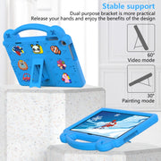 For Huawei Enjoy Tablet 2 10.1 Handle Kickstand Children EVA Shockproof Tablet Case(Sky Blue)