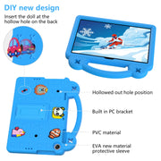 For Huawei Enjoy Tablet 2 10.1 Handle Kickstand Children EVA Shockproof Tablet Case(Sky Blue)