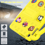 For Huawei Enjoy Tablet 2 10.1 Handle Kickstand Children EVA Shockproof Tablet Case(Yellow)