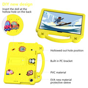 For Huawei Enjoy Tablet 2 10.1 Handle Kickstand Children EVA Shockproof Tablet Case(Yellow)