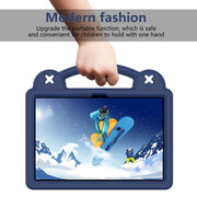 For Huawei Enjoy Tablet 2 10.1 Handle Kickstand Children EVA Shockproof Tablet Case(Navy Blue)