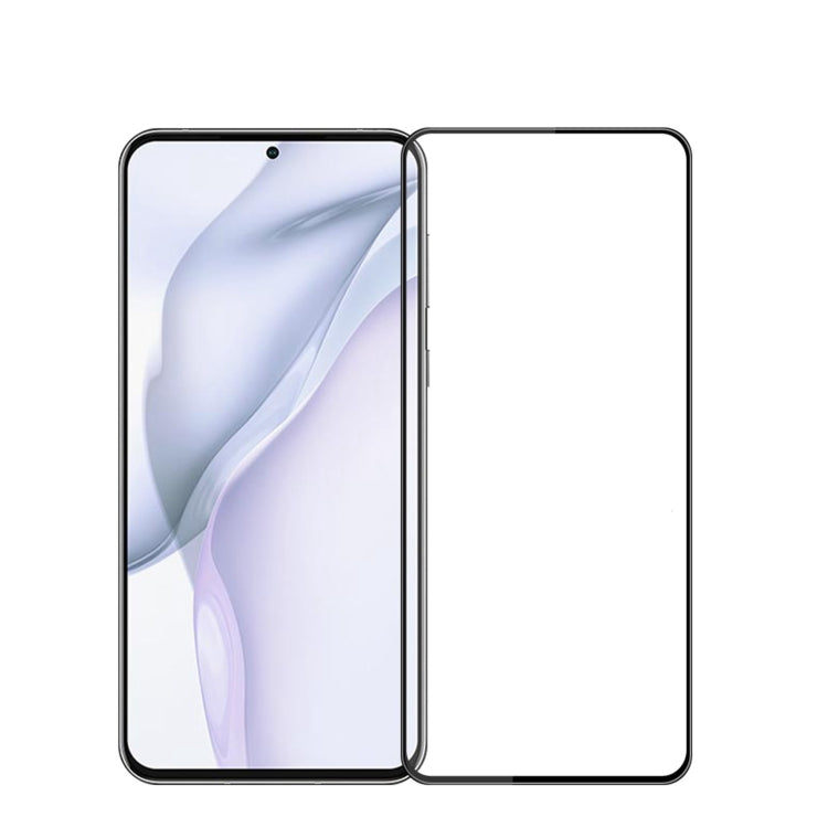 For Honor 80 GT MOFI 9H 3D Explosion-proof Curved Screen Tempered Glass Film(Black)