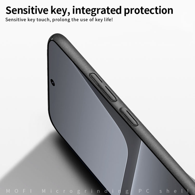 For Xiaomi 13 MOFI Fandun Series Frosted Ultra-thin PC Hard Phone Case(Blue)