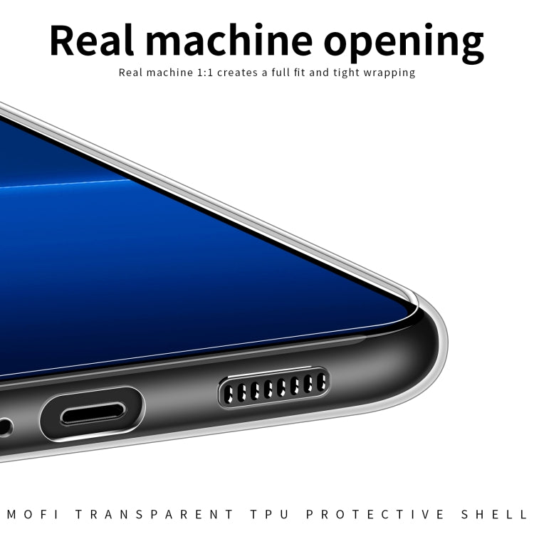 For Xiaomi 13 MOFI Ming Series Ultra-thin TPU Phone Case(Transparent)