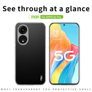 For OPPO A1 Pro MOFI Ming Series Ultra-thin TPU Phone Case(Transparent)