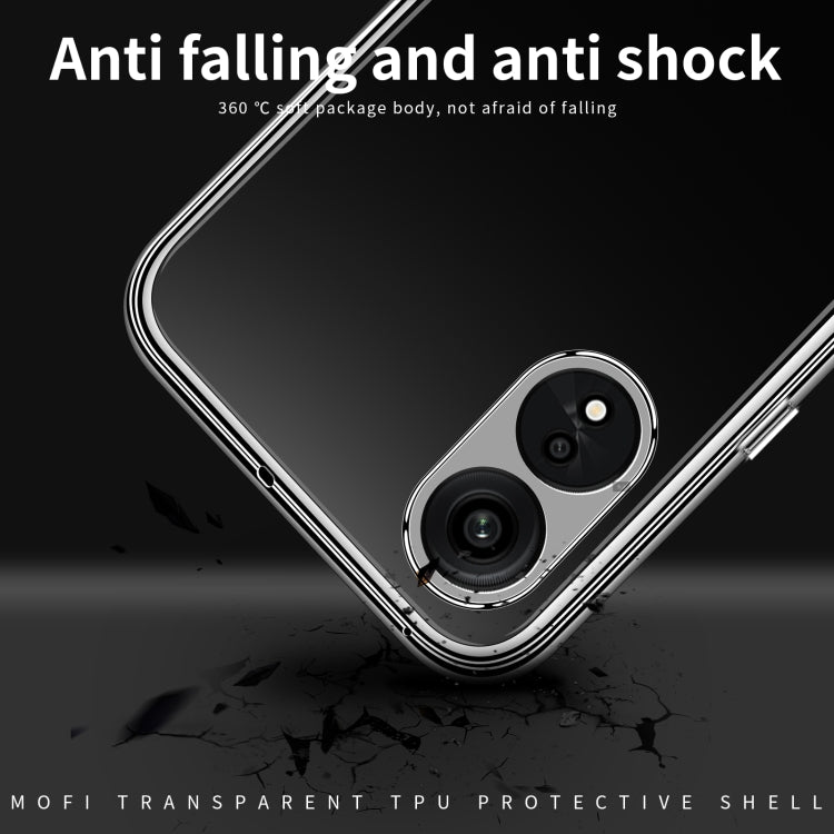 For OPPO A1 Pro MOFI Ming Series Ultra-thin TPU Phone Case(Transparent)