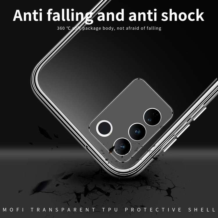For vivo S16e MOFI Ming Series Ultra-thin TPU Phone Case(Transparent)