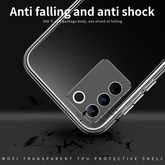For vivo S16e MOFI Ming Series Ultra-thin TPU Phone Case(Transparent)