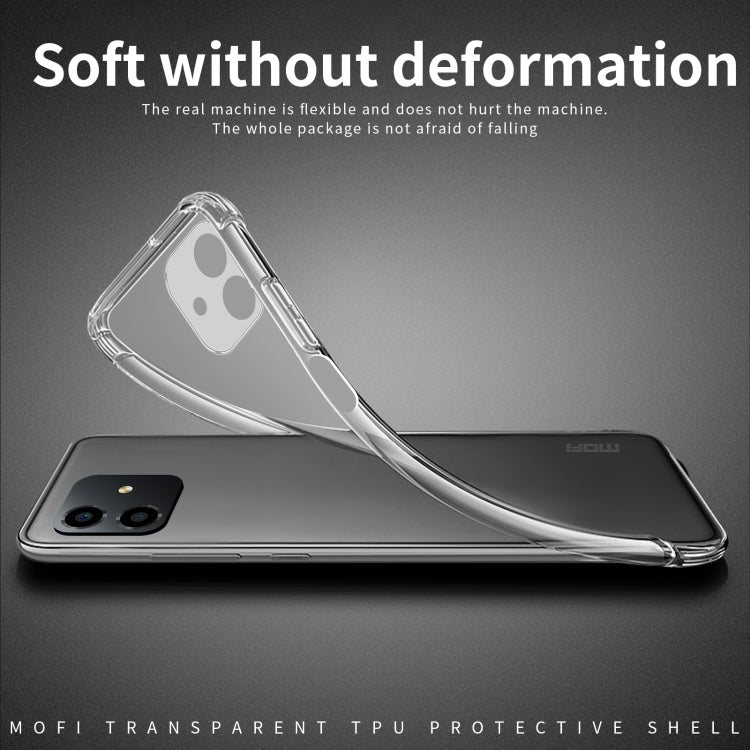 For Honor Play 6C MOFI Ming Series Ultra-thin TPU Phone Case(Transparent)