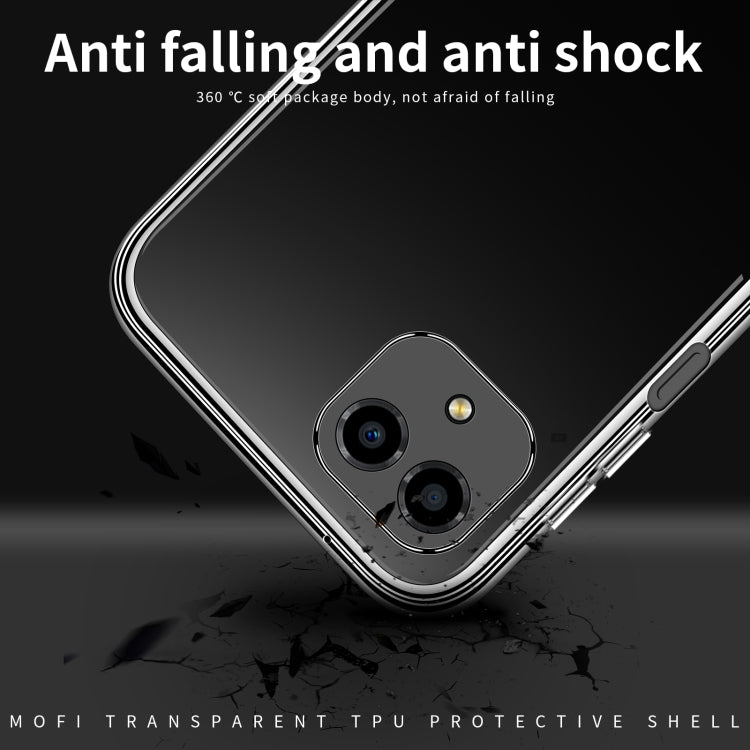 For Honor Play 6C MOFI Ming Series Ultra-thin TPU Phone Case(Transparent)