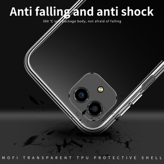 For Honor Play 6C MOFI Ming Series Ultra-thin TPU Phone Case(Transparent)