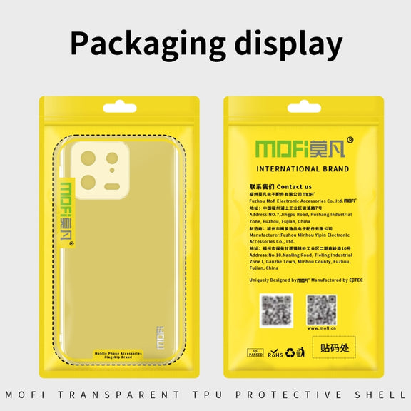 For Honor Play 6C MOFI Ming Series Ultra-thin TPU Phone Case(Transparent)