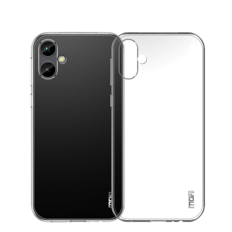 For Samsung Galaxy A04e MOFI Ming Series Ultra-thin TPU Phone Case(Transparent)
