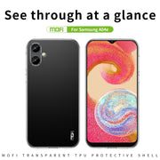 For Samsung Galaxy A04e MOFI Ming Series Ultra-thin TPU Phone Case(Transparent)