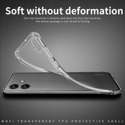 For Samsung Galaxy A04e MOFI Ming Series Ultra-thin TPU Phone Case(Transparent)
