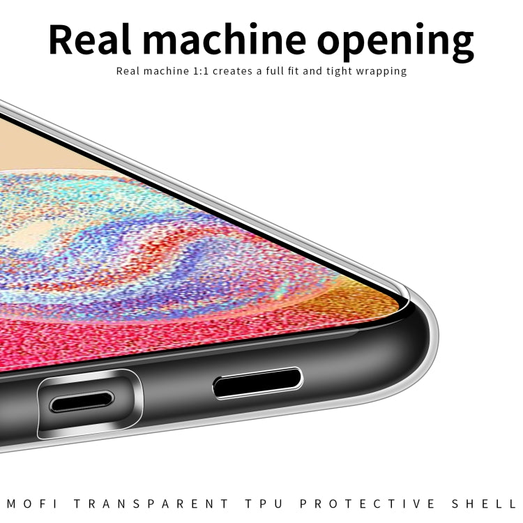 For Samsung Galaxy A04e MOFI Ming Series Ultra-thin TPU Phone Case(Transparent)