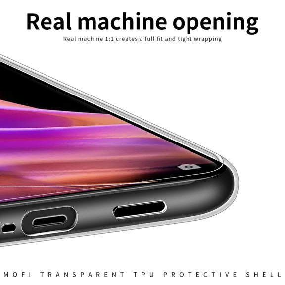For OPPO Reno9 Pro+ 5G MOFI Ming Series Ultra-thin TPU Phone Case(Transparent)