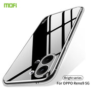 For OPPO Reno9 / Reno9 Pro 5G MOFI Ming Series Ultra-thin TPU Phone Case(Transparent)