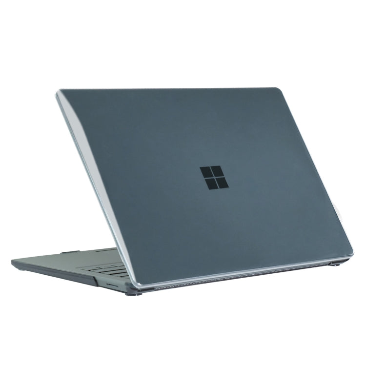 For Microsoft Surface Laptop Go 1/2 12.4 1943/2013 ENKAY Hat-Prince Shockproof Crystal Hard Case(Black)